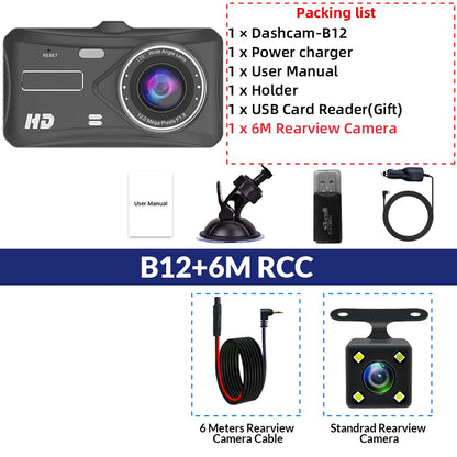 Dash Cam Touch Sensitive Dash Camera WDR G sensor