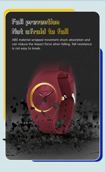 Simple Luxury Student Quartz Watch Clock Gift Outdoor