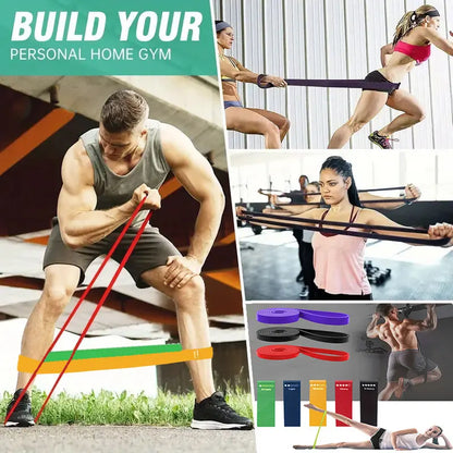 Latex Tension Band Yoga Fitness Exercise Elastic Band