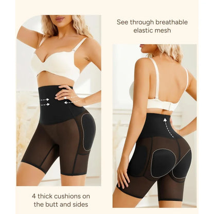 4 Fake Pads Side Hip Enhancer Invisible Breathable Tummy
