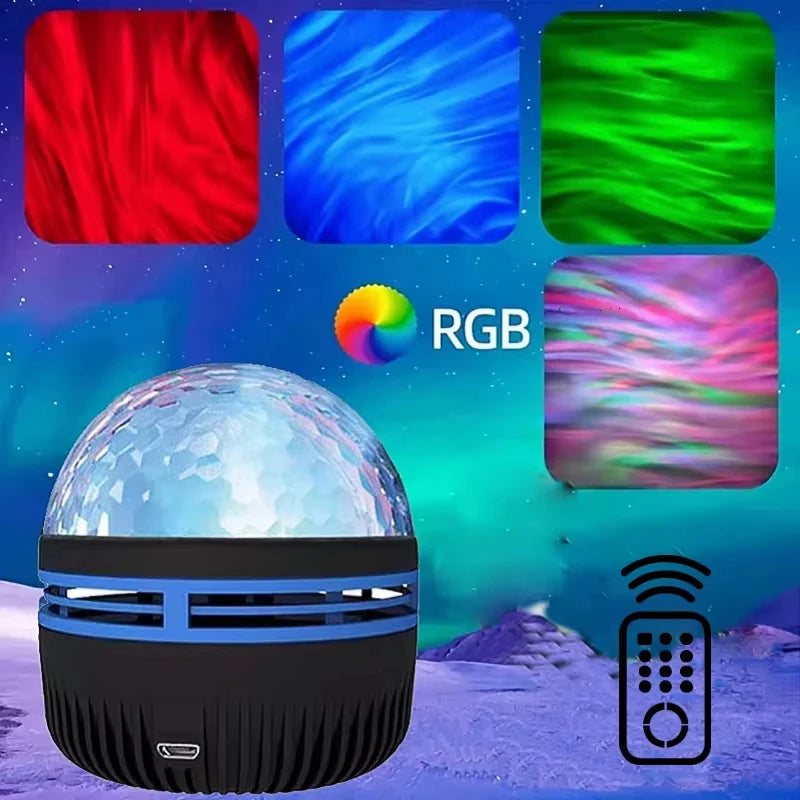 1pc Star Projector Galaxy Projector For Bedroom Night Light