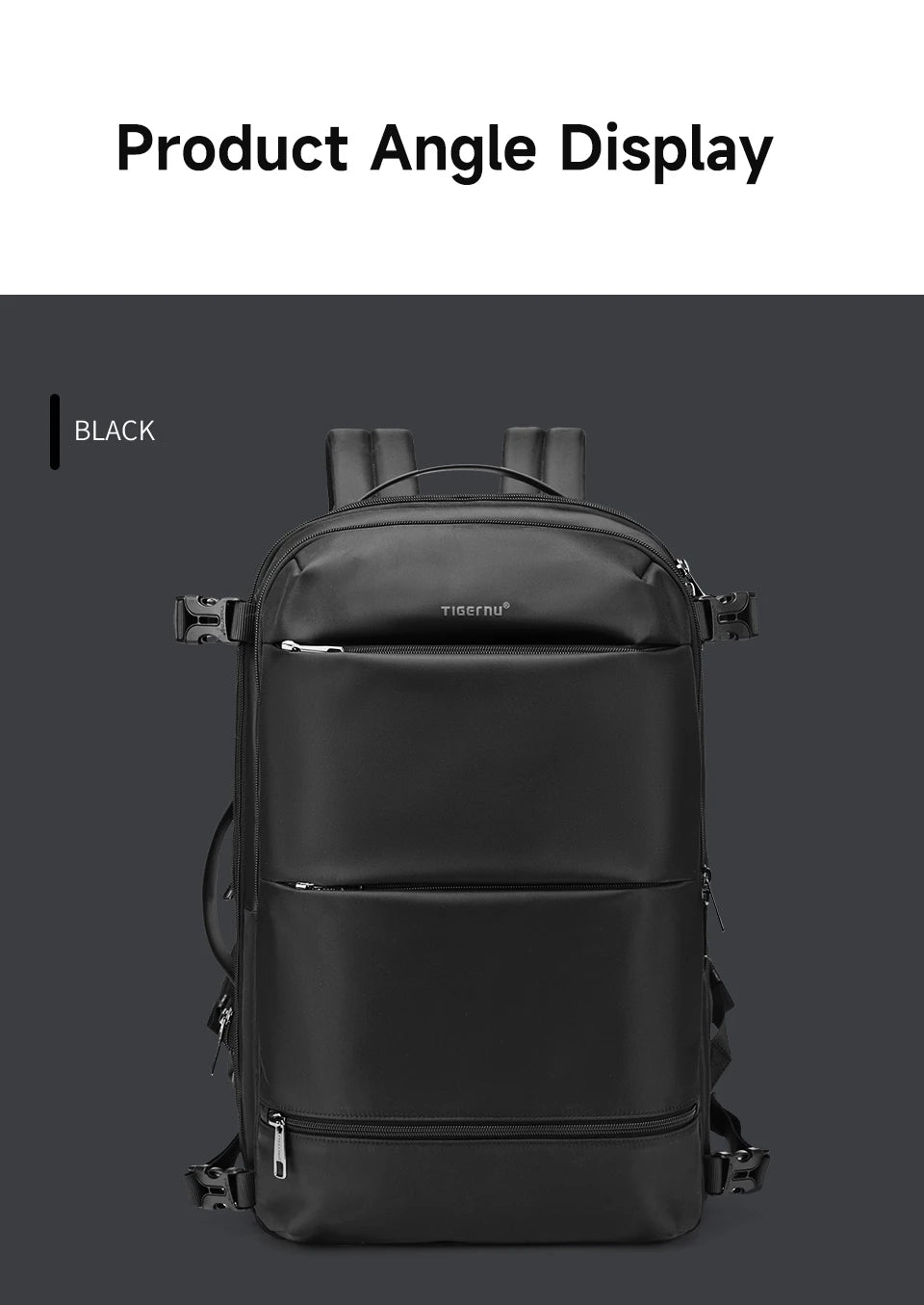 Tigernu Vacuum Compression Backpacks Men Travel