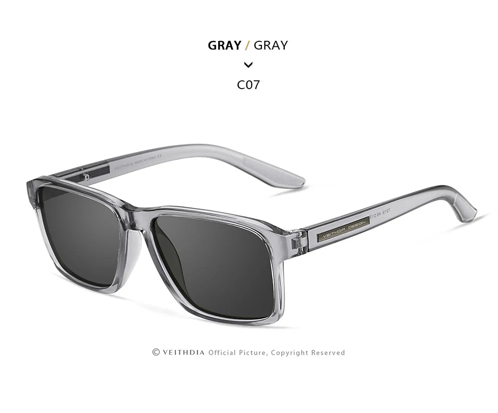 Polarized UV400 Sunglasses Fashion Photochromic Gradient