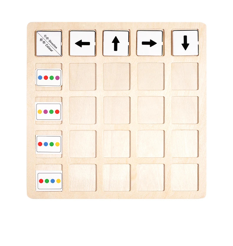 Wooden Montessori Toys Children's Logical Thinking Training