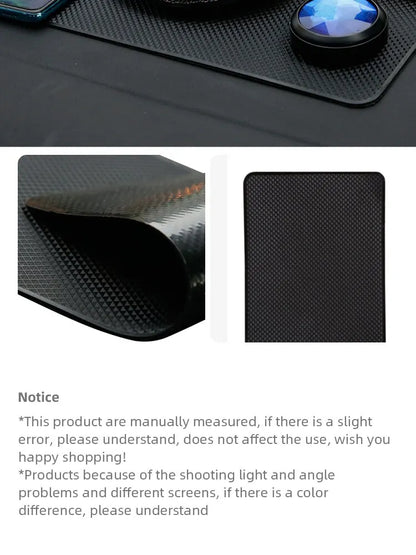 Car Non Slip Mat Sticky Anti Slip PVC Pads Heat Resistant