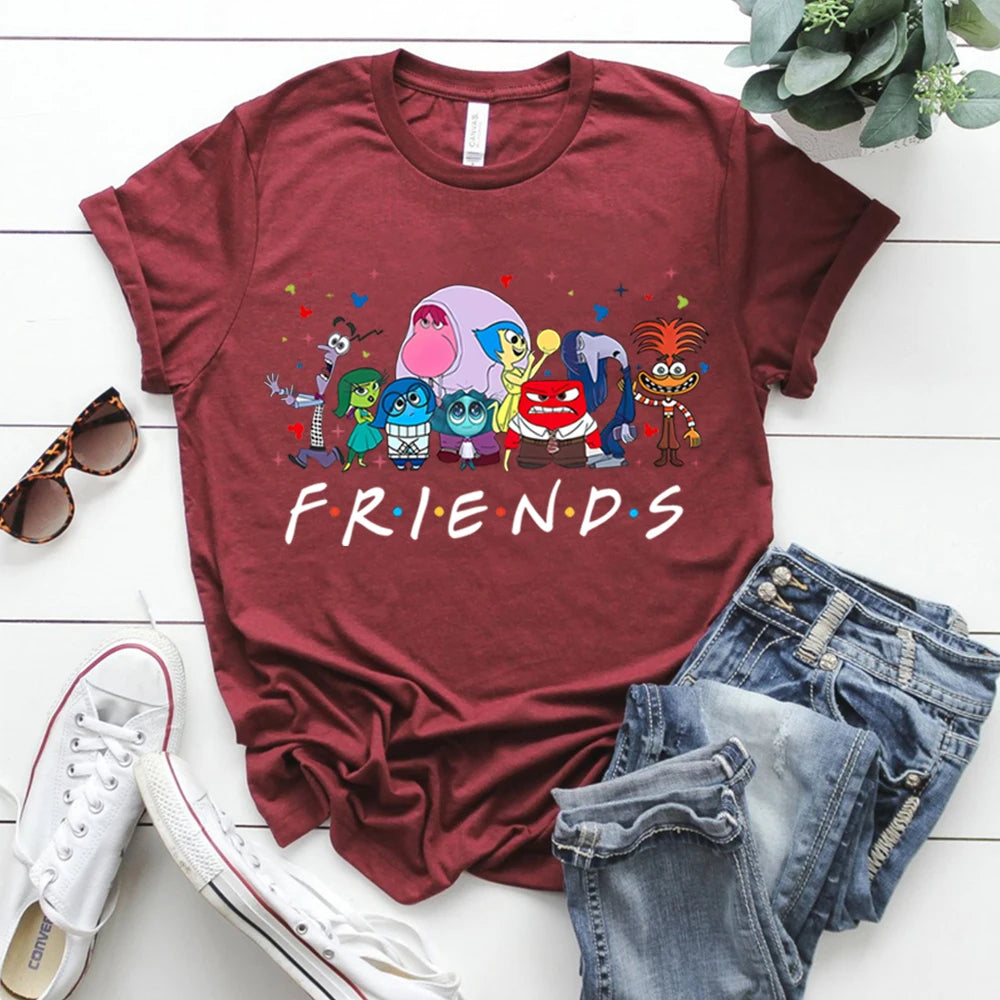 Funny Friends Inspired Shirt Halloween Party Tops