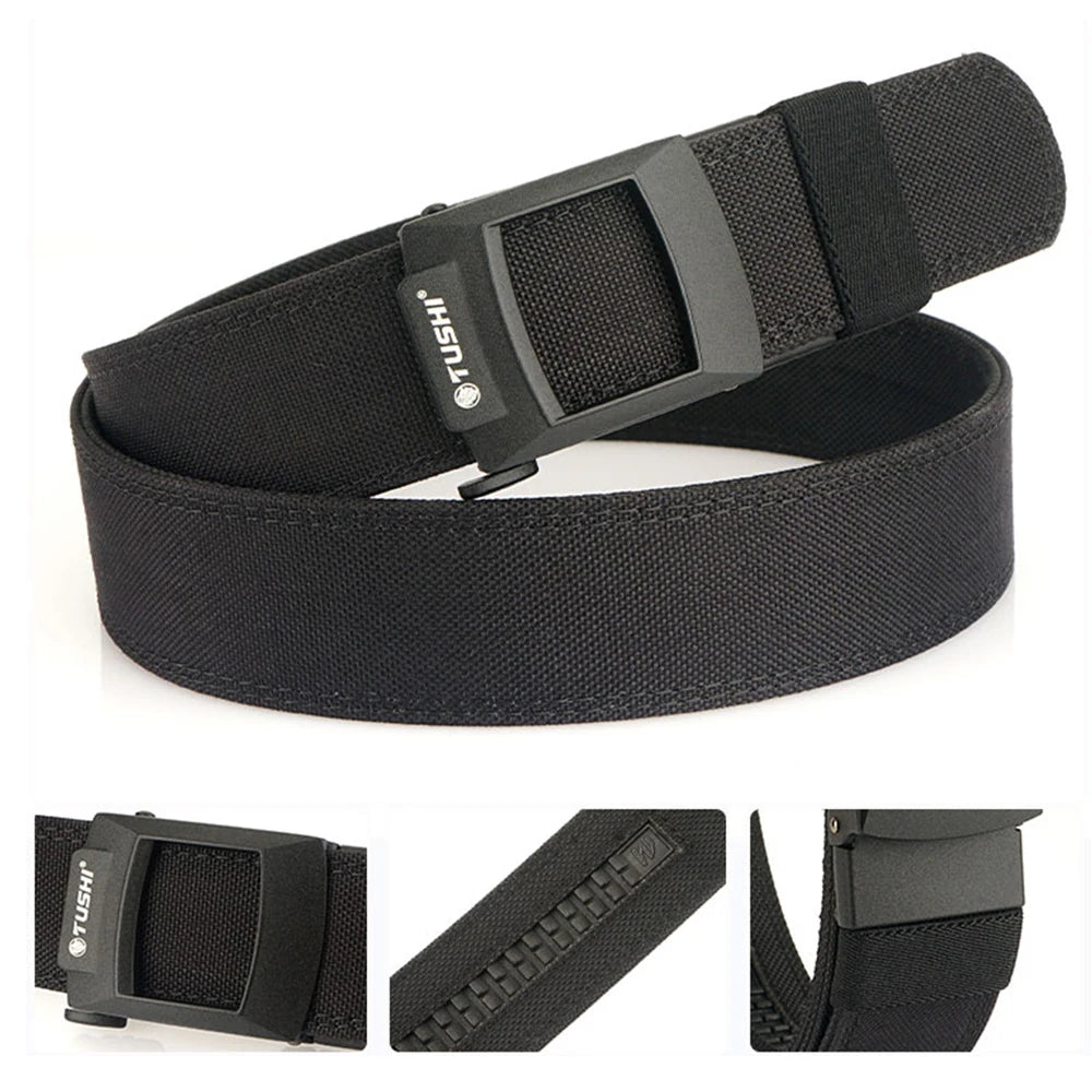 Men's Belt Outdoor Multi Function Alloy Buckle Tactical Belt