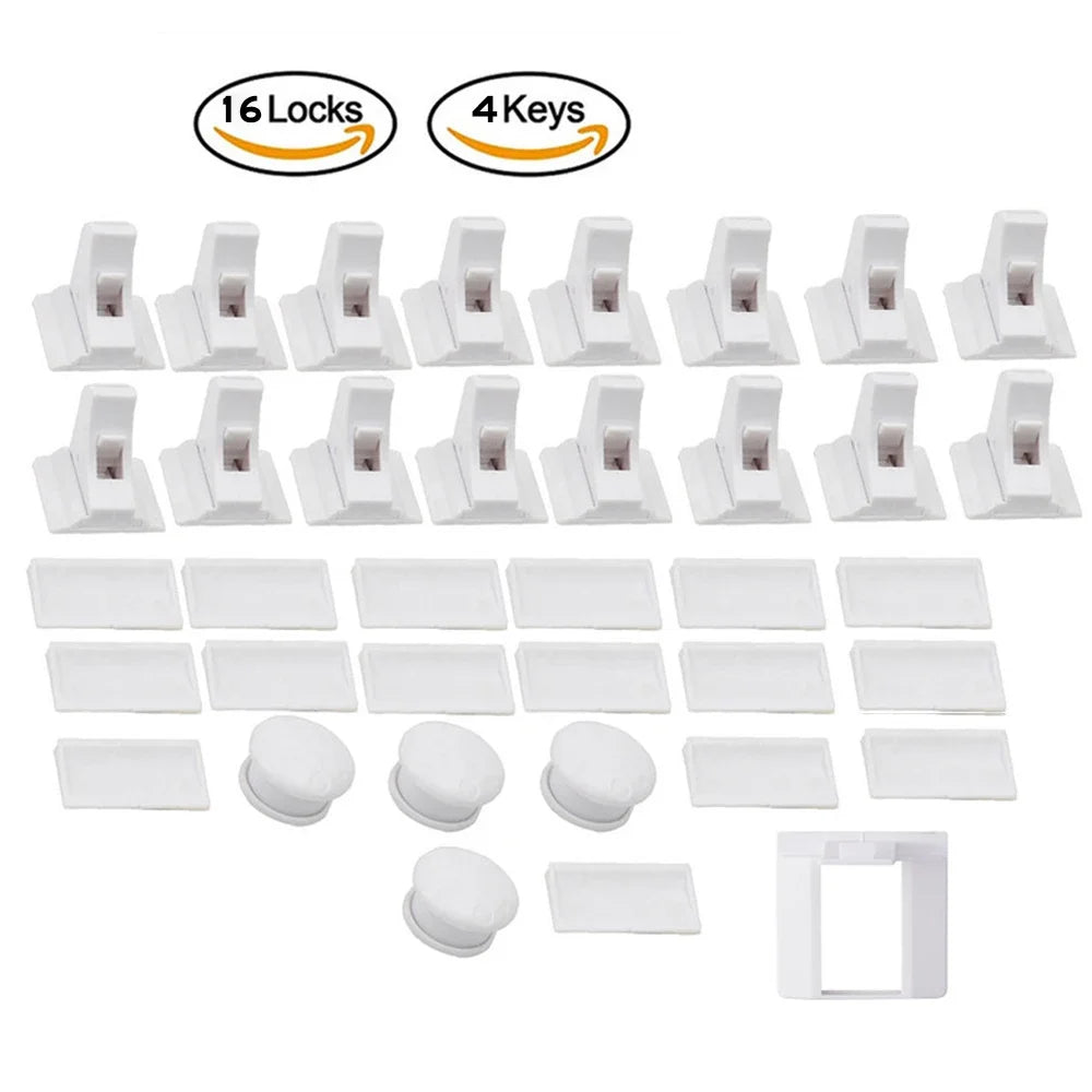 Baby Safety Lock Invisible Lock Kids Security  Protection