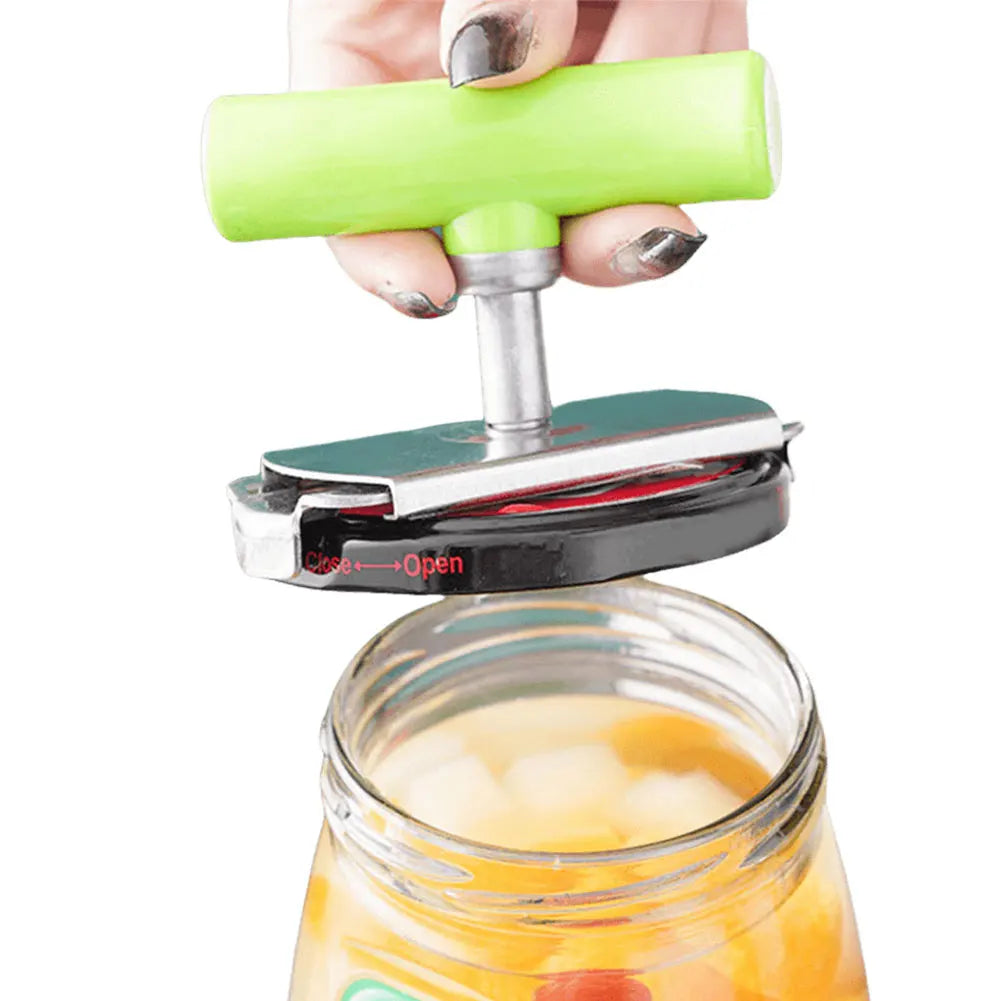 Stainless Steel Multi-Use Jar Opener | Adjustable Labor-Saving Tool