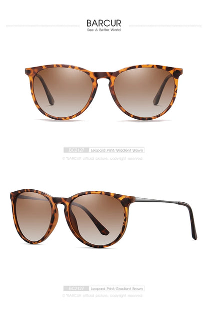 BARCUR Classic Polarized Sunglasses For Both Men Women