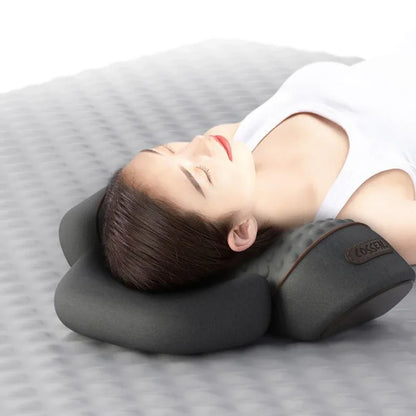 Electric Neck Massager Cervical Pillow Hot Compress
