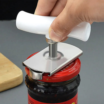Stainless Steel Multi-Use Jar Opener | Adjustable Labor-Saving Tool