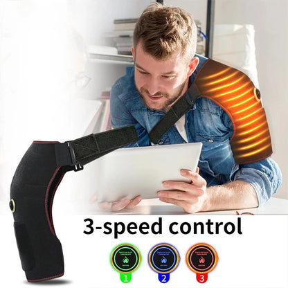 Electric Shoulder Massager with Heating Pad Vibration