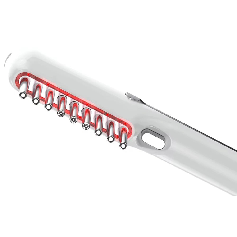 Electric Massage Comb LED Red Light Therapy Hair Growth