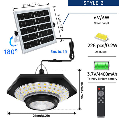 Solar Shed Light Solar Pendant Light Indoor Outdoor