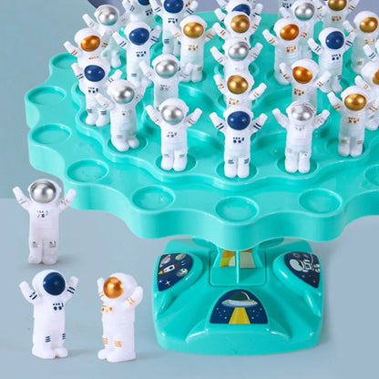 Fun Astronaut Frog Balancing Toy Balance Tree Puzzle Toy