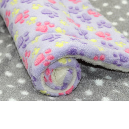 Thicken Flannel Mat Pet Beds Mats Dog Bed Sleeping Mat