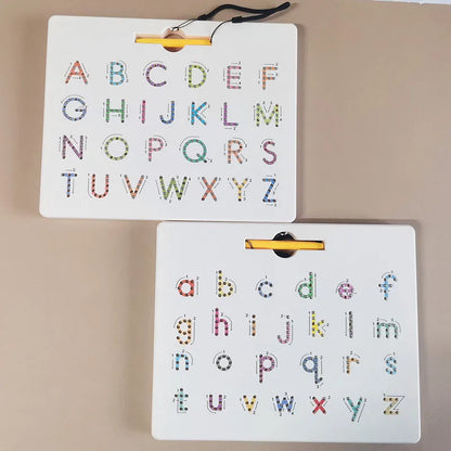 Magnetic Alphabet Tracing Board letters & numbers Magnetic Tracing