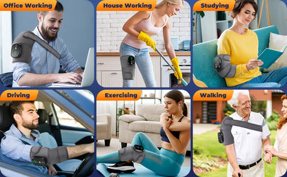 3-in-1 Heated Vibration Knee Massager