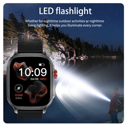 LIGE New Built-in 1400mAh Super Large Battery Smart Watch