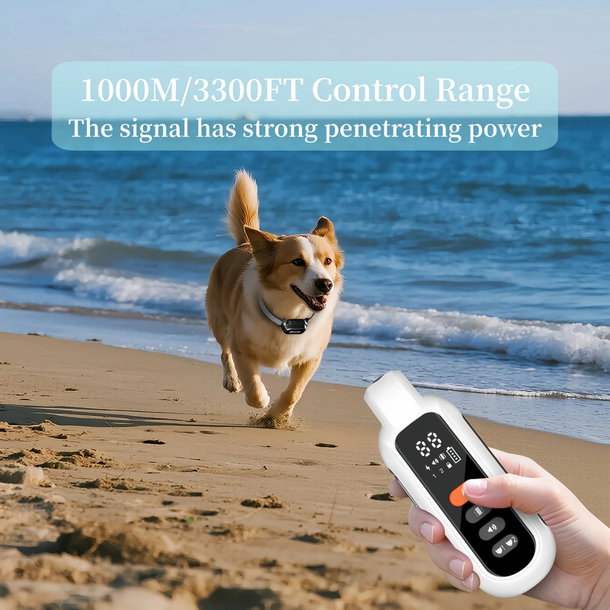 3300FT Electric Dog Training Collar Remote Control