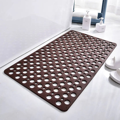 Bathroom Non-Slip Mat With Suction Cup