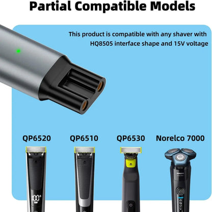 LISI 15V HQ8505 Type-C Shaver Adapter Charging Converter
