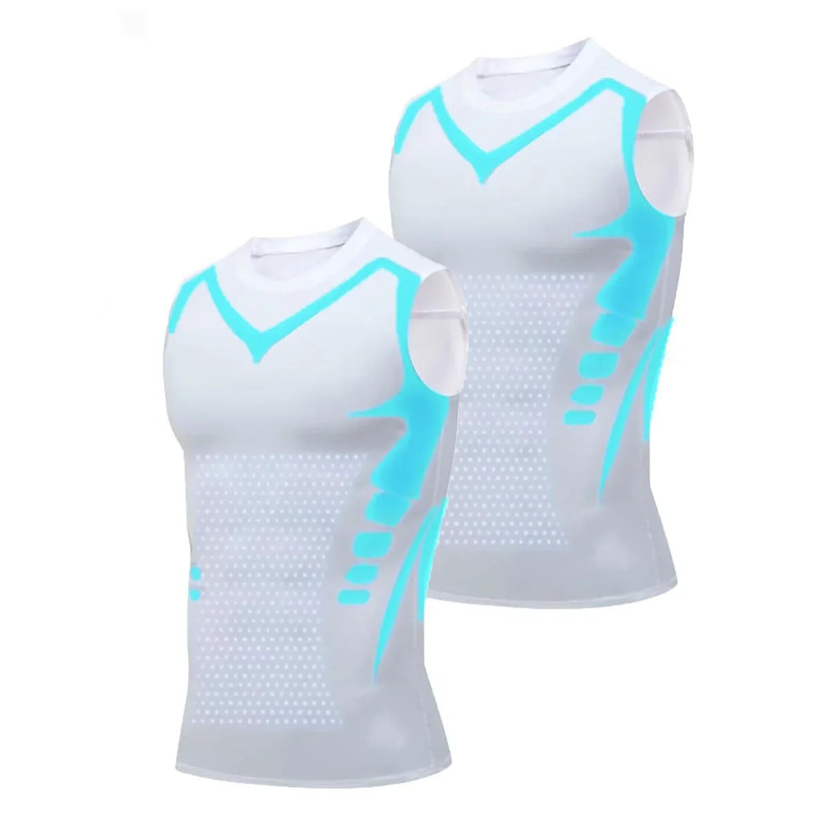 New Summer Fitness Compression Shirt For Men Shaping Sleeveless