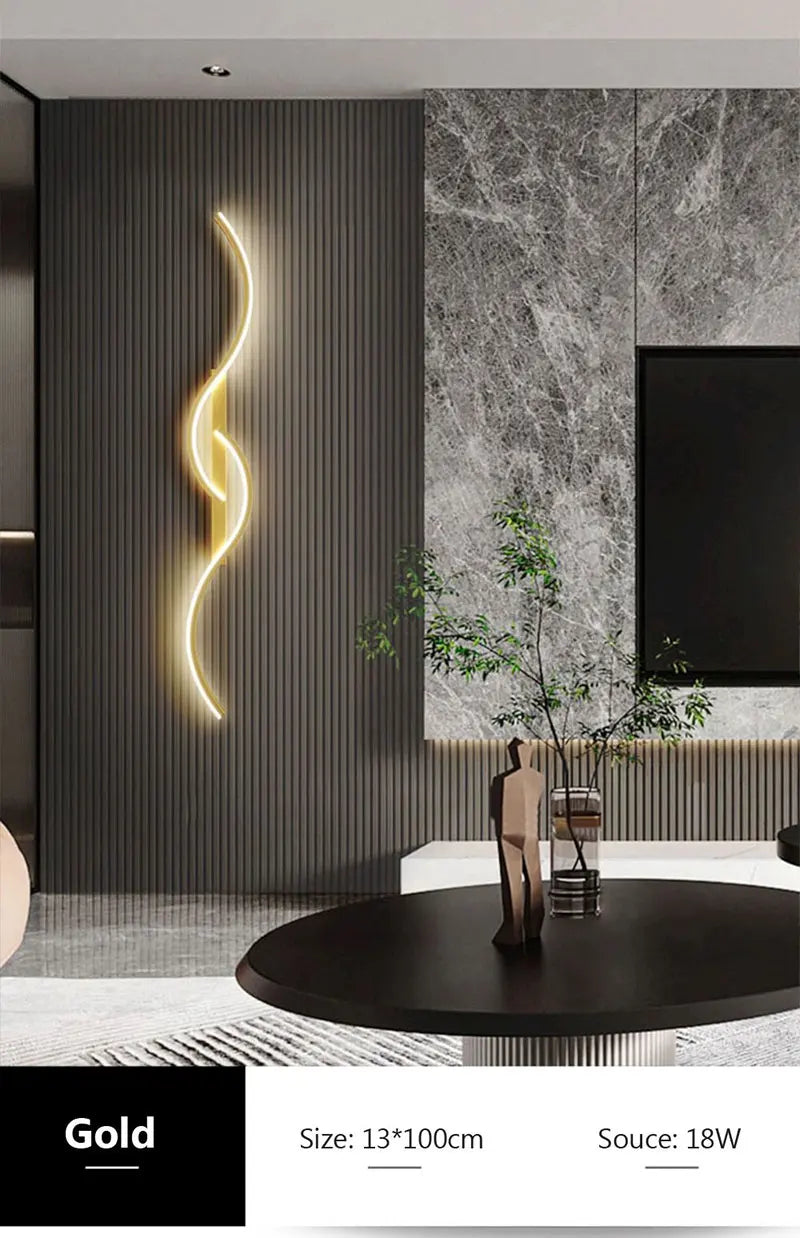 Minimalist Bedroom LED Wall Lamps Decor Wall Lights