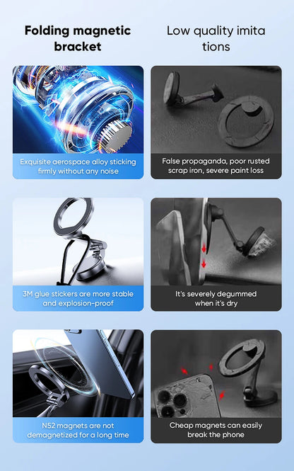 1080 Magsafe Car Phone Holder For Vehicles Mobile Support
