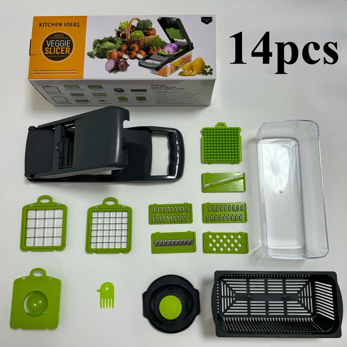 Vegetable Chopper Dicer Set Effortless Onion Tomato Cutter