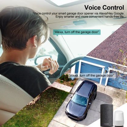 GIRIER Tuya Smart WiFi Garage Door Opener Controller Supports