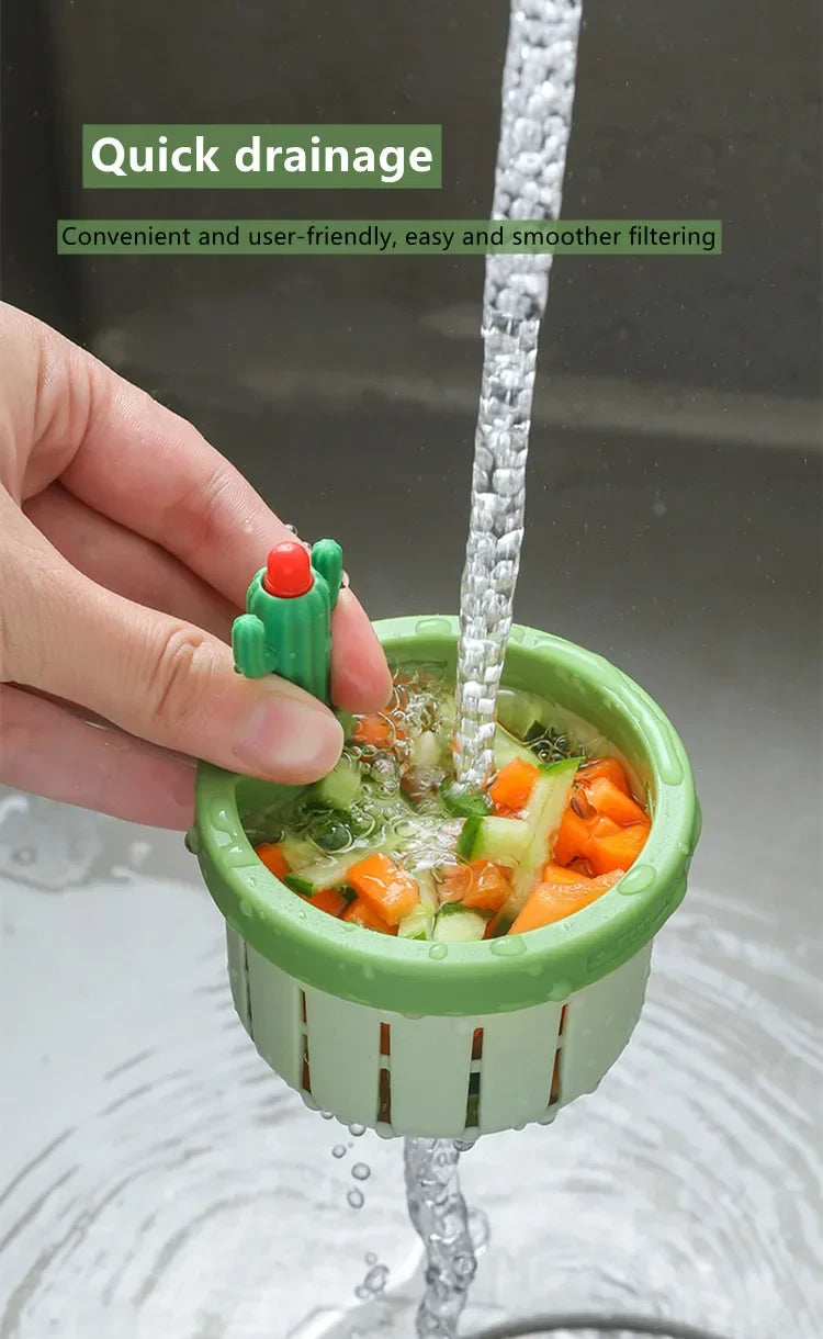 Multi-functional Cactus Sink Filter Screens kitchen