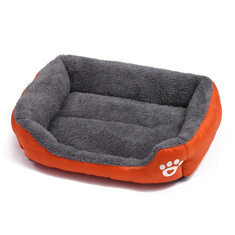 Soft Square Large Dog Sofa Elastic House Cushion