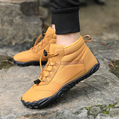 Men Plush Winter Boots Shoes Women Waterproof Snow Cotton Boots