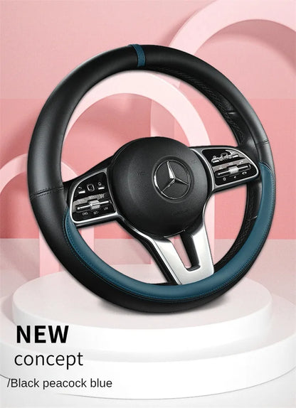 All-Nappa Leather Steering Wheel Cover Leather