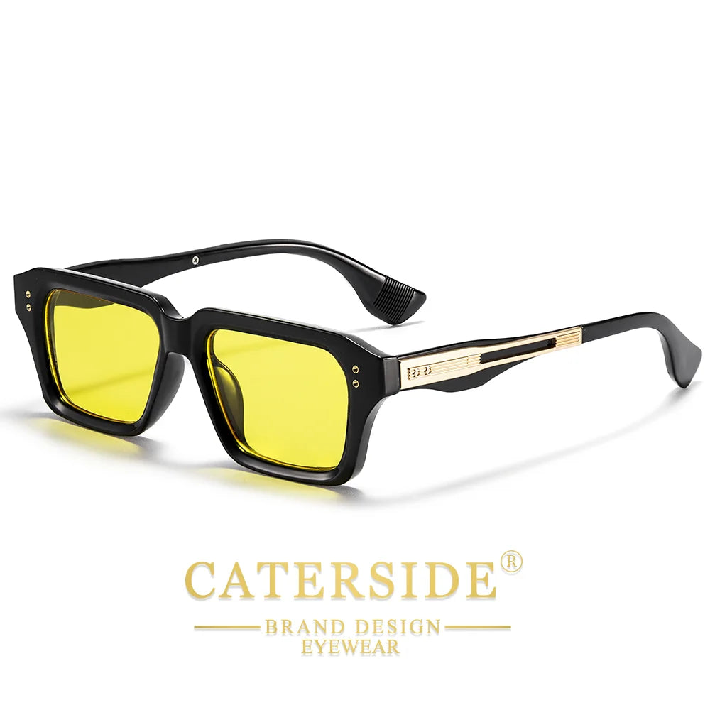 New Men's Square Sunglasses Premium PC Frame Eyewear