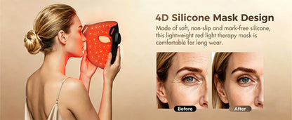 Red Light Therapy 8 Colors LED Face Mask