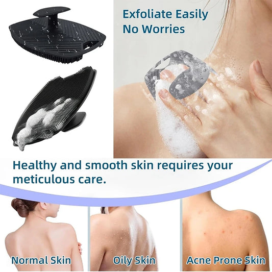 New Soft Silicone Body Cleansing Brush For Exfoliation