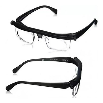 Focus Adjustable Glasses Dial Vision Myopia Presbyopia
