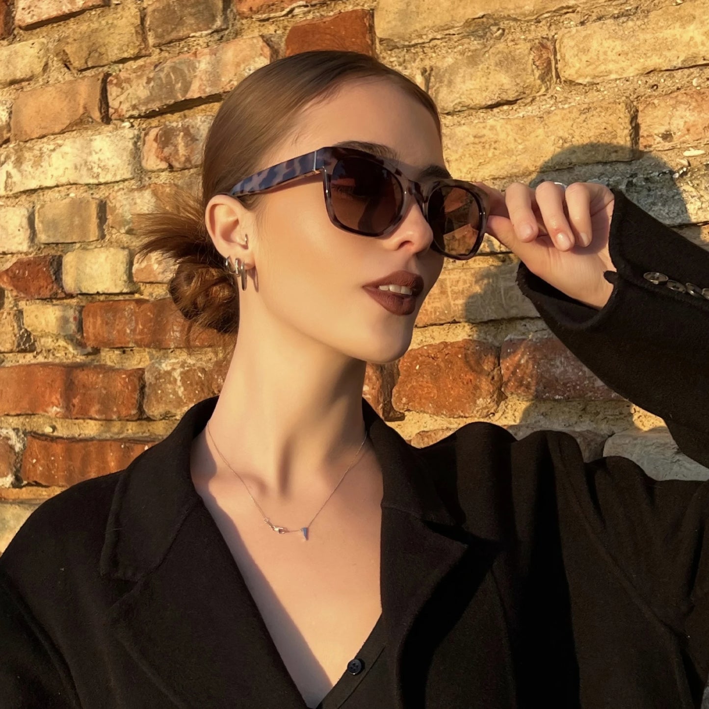 Fashion Original Thick Butterfly Frame Polarized