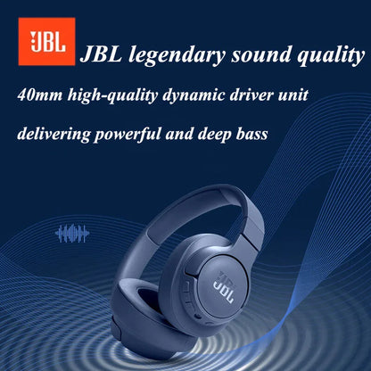 JBL TUNE 720BT Original Authentic Wireless Bluetooth Over-ear Style