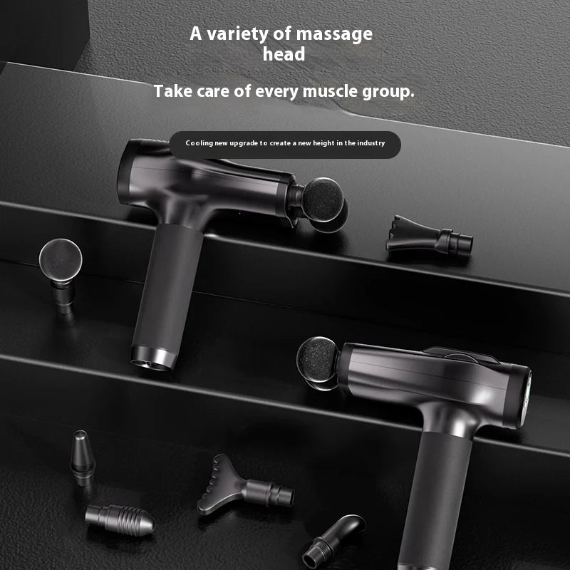 Double Head Handheld Mini Massager Gun with Deep Tissue