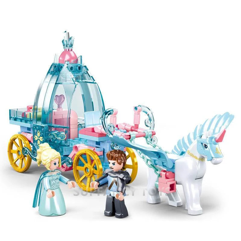 Friends Winter Princess Ice and Snow Carriage