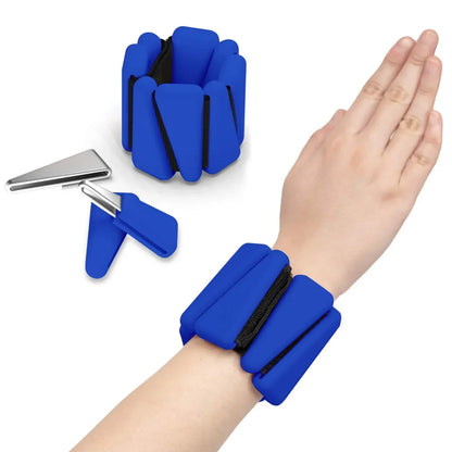1/2lbs Wrist Weights Yoga Fitness Exercise Triangle Silicone Adjustable