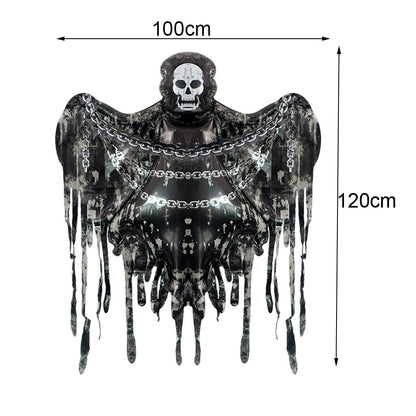 Large Halloween Standing Foil Balloons Haunted House Castle