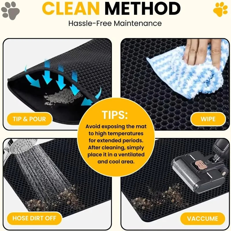 Cat Litter Mat Size Waterproof Pet Toilet Litter Trapping