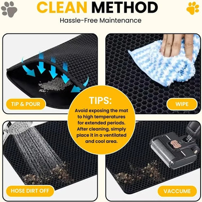 Cat Litter Mat Size Waterproof Pet Toilet Litter Trapping