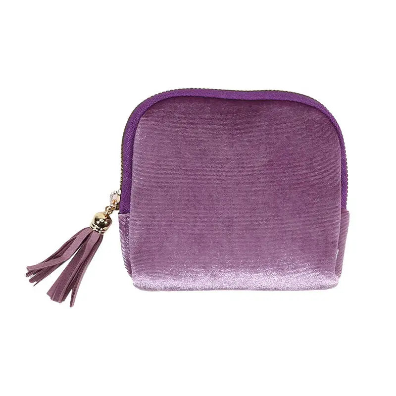 Exquisite Jewelry Storage Bag With Tassel Pendant