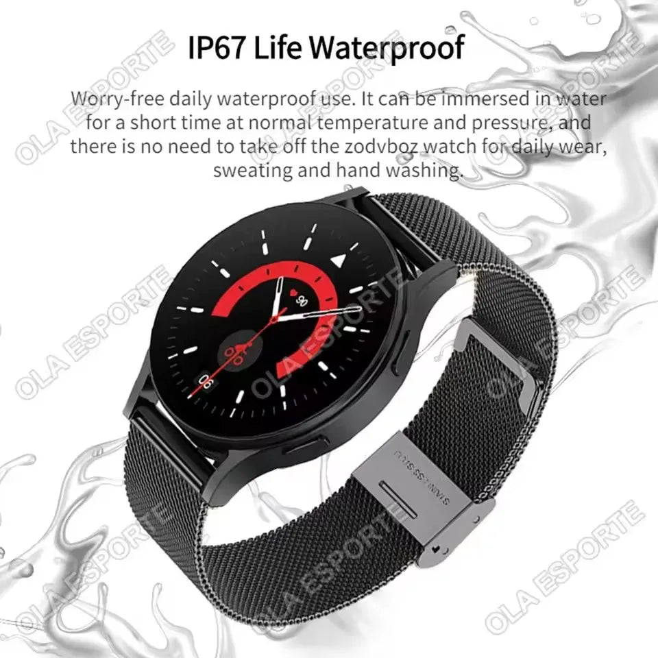 Women Bluetooth Call Smart Watch HeartRate Blood Pressure